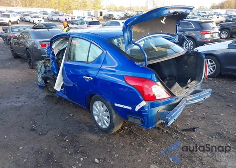 2017 Nissan Versa 1.6 Sv z USA, uszkodzony, nr VIN 3N1CN7AP8HL835414